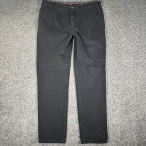 Meyer Germany Pants Mens 34x30 Dark Wash Bonn Chino Size 52 EU Trousers Straight
